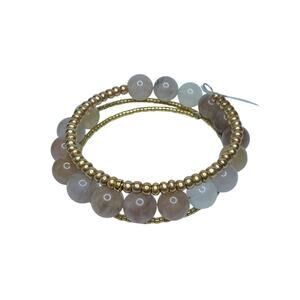 Jasper memory wire Bracelet handmade